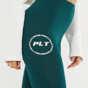 Green PLT Leggings NWT